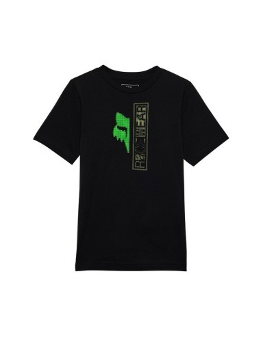 Camiseta Infantil Fox Throttle Negro