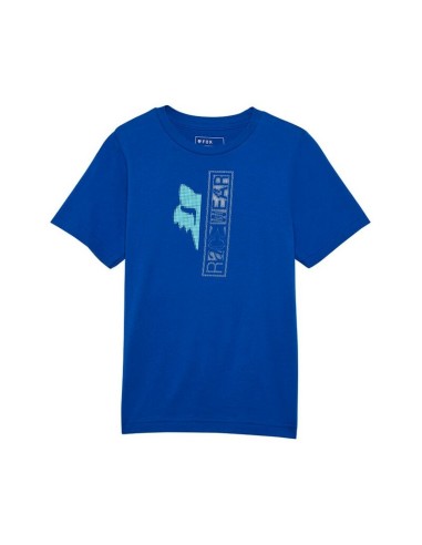Camiseta Infantil Fox Throttle Azul