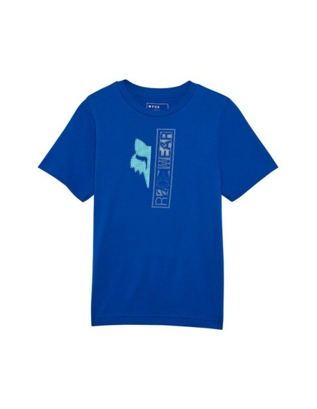 Camiseta Infantil Fox Throttle Azul