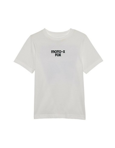 Camiseta Infantil Fox 74 Blanco