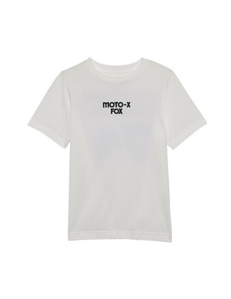 Camiseta Infantil Fox 74 Blanco