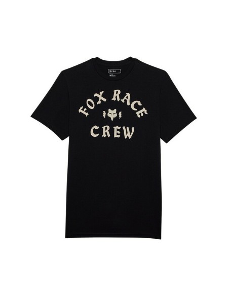 Camiseta Fox Race Crew Premium Negro