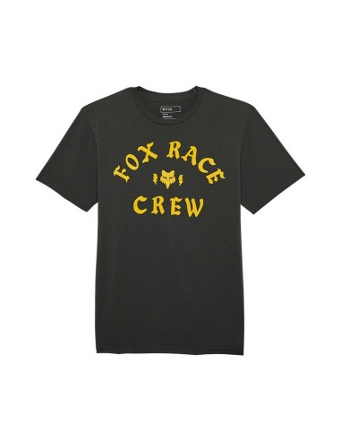 Camiseta Fox Race Crew Premium Gris Oscuro