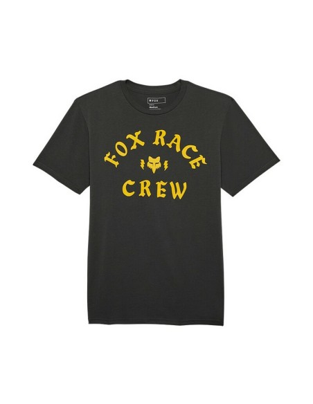 Camiseta Fox Race Crew Premium Gris Oscuro