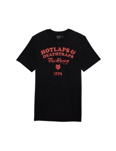 Camiseta Fox Hotlaps Premium Negro