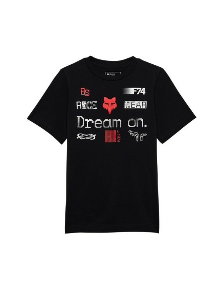 Camiseta Infantil Fox RS Dream Negro