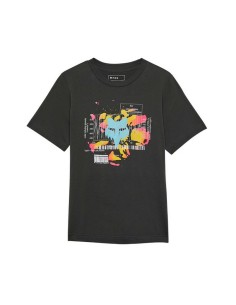 Camiseta Infantil Fox Energy Gris Oscuro
