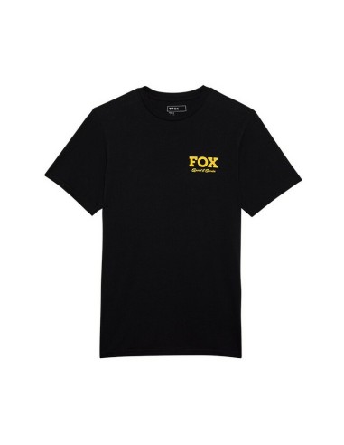 Camiseta Fox Speed & Service Premium Negro