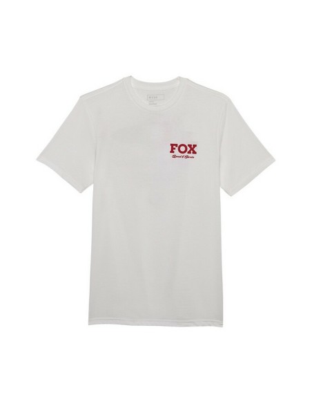 Camiseta Fox Speed & Service Premium Blanco