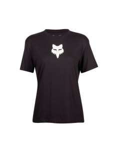Camiseta Mujer Fox Head Negro