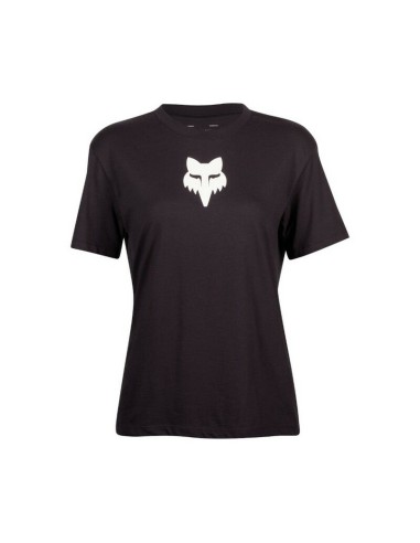 Camiseta Mujer Fox Head Negro