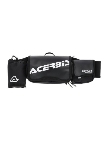 Riñonera Acerbis Impact Logo Negro/Blanco