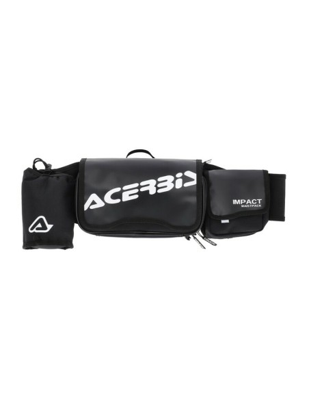 Riñonera Acerbis Impact Logo Negro/Blanco