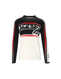 Jersey Acerbis MX Linear Lugo Blanco/Negro