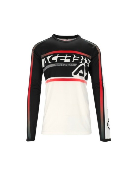 Jersey Acerbis MX Linear Lugo Blanco/Negro
