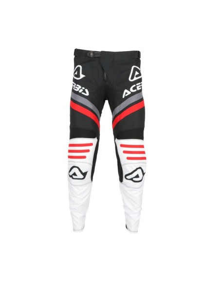 Pantalón Acerbis MX Linear Lugo Negro/Blanco