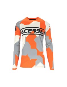 Jersey Acerbis MX Linear Sumbawa Naranja/Gris