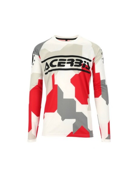 Jersey Acerbis MX Linear Sumbawa Blanco/Gris