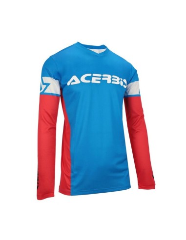Jersey Acerbis MX J-Track INC 2.0 Azul/Rojo