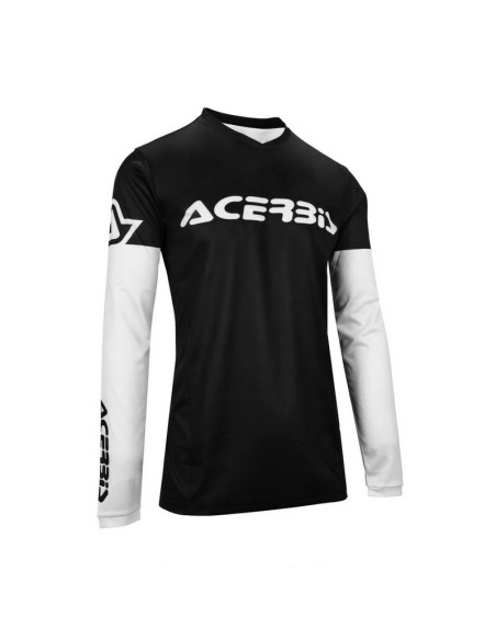 Jersey Acerbis MX J-Track INC 2.0 Negro/Blanco