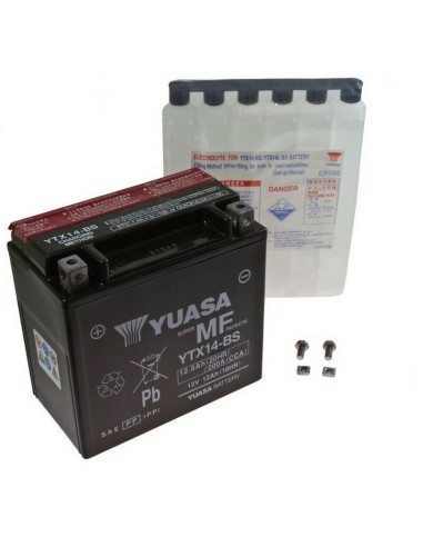 Batería Sin Mantenimiento Yuasa YTX14-BS