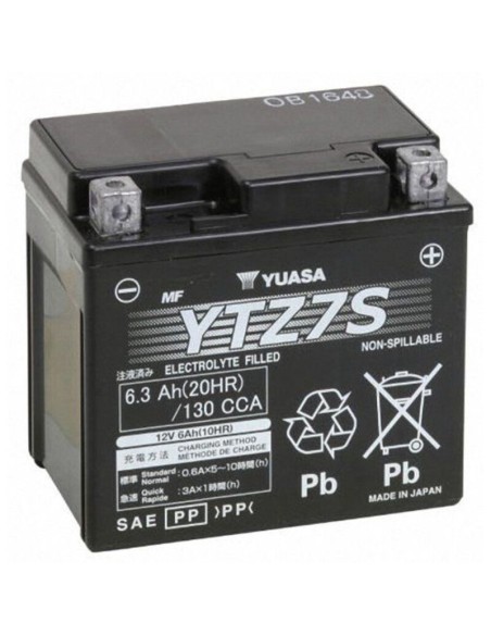 Batería Sin Mantenimiento Yuasa YTZ7S