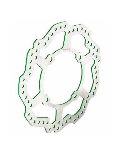 Disco Freno Delantero Gnerik Kawasaki KX/KX-F 15-.. 270 mm Verde