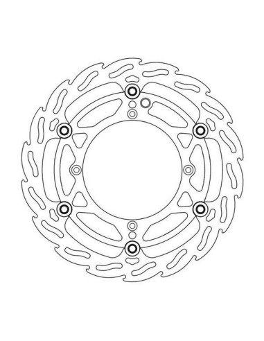 Disco de Freno Delantero Moto-Master Flame Flotante Ø270 HQV TC 250 03-13 (Brembo)