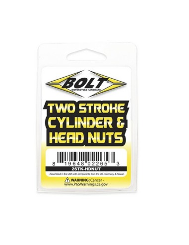 Tuercas y Arandelas Cilindro y Culata 2T Bolt