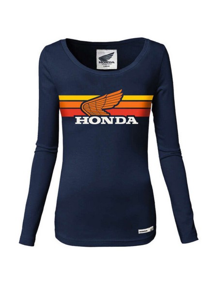 Camiseta Manga Larga Mujer Honda Sunset