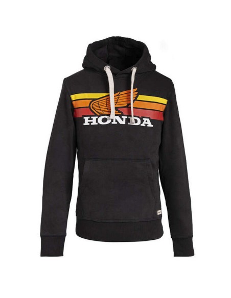 Sudadera con Capucha Honda Sunset Negro