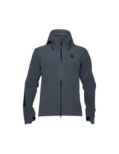 Chaqueta Impermeable Fox Defend 3L Grafito