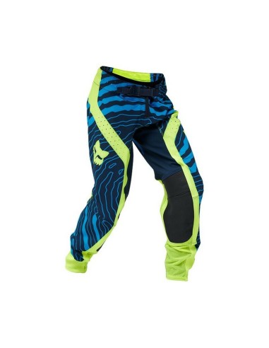 Pantalón Infantil Fox Flexair Impression Amarillo Fluor