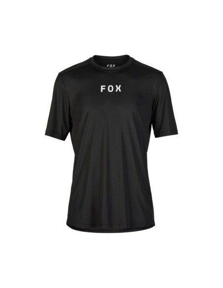 Jersey Manga Corta Fox Ranger Moth Negro