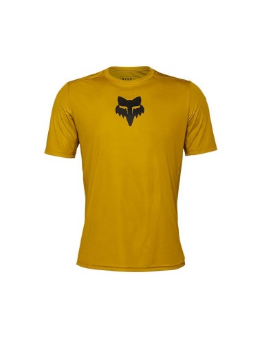 Jersey Manga Corta Fox Ranger Lab Head Mostaza
