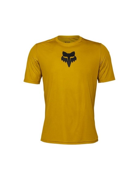 Jersey Manga Corta Fox Ranger Lab Head Mostaza