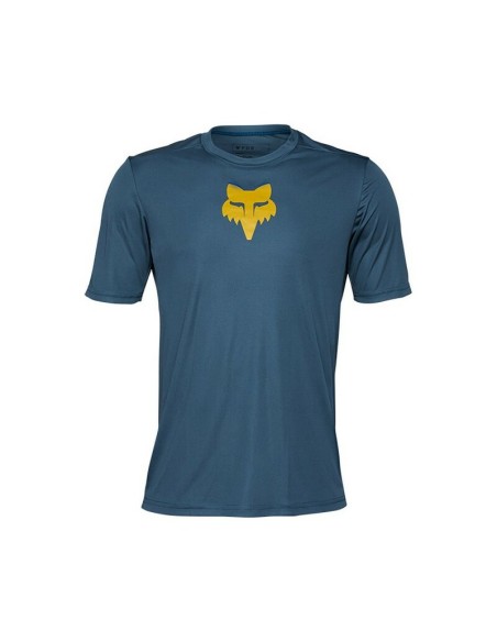 Jersey Manga Corta Fox Ranger Lab Head Azul
