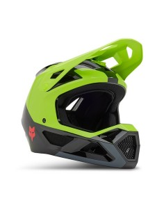 Casco Fox Rampage Barge Amarillo Fluor