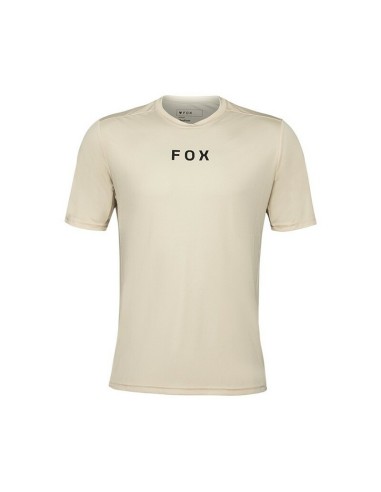 Jersey Manga Corta Fox Ranger Moth Crema