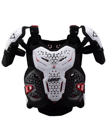 Peto Leatt 5.5 Pro EVO Blanco
