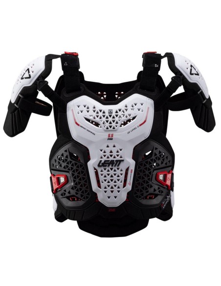 Peto Leatt 5.5 Pro EVO Blanco