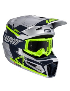Casco con Gafas Leatt 3.5 Acero