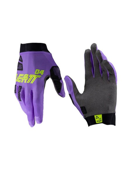 Guantes Leatt 1.5 GripR Argon