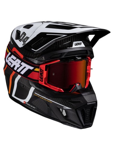 Casco con Gafas Leatt 9.5 Blanco