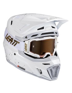 Casco con Gafas Leatt 8.5 Blanco