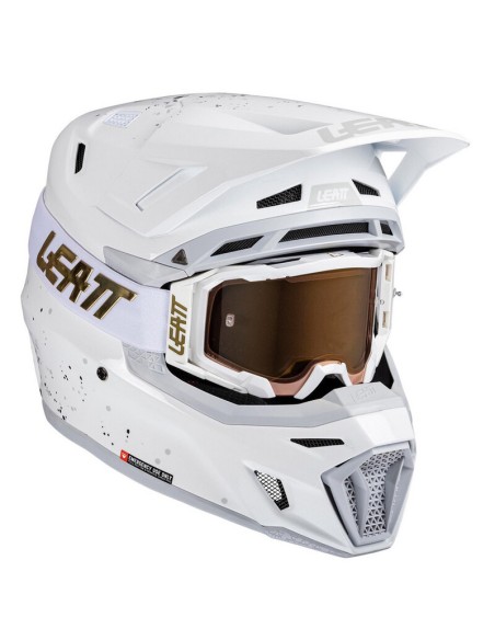 Casco con Gafas Leatt 8.5 Blanco