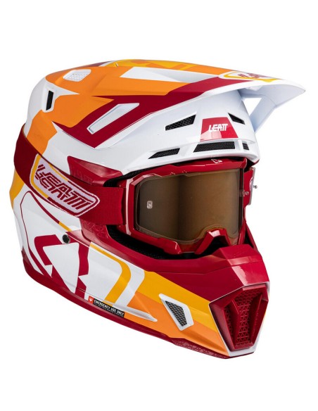 Casco con Gafas Leatt 7.5 Ruby