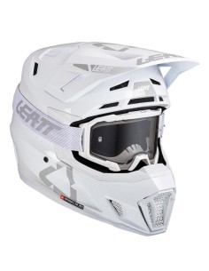 Casco con Gafas Leatt 7.5 Blanco