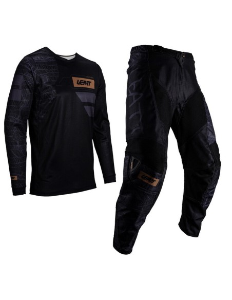 Kit Jersey y Pantalón Leatt Moto 3.5 Negro