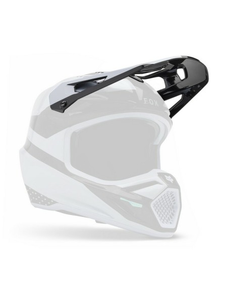 Visera para Casco Fox V3 RS 50th Anniversary LE Blanco